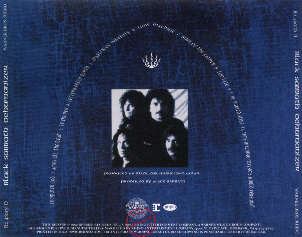 Audio CD: Black Sabbath (1992) Dehumanizer