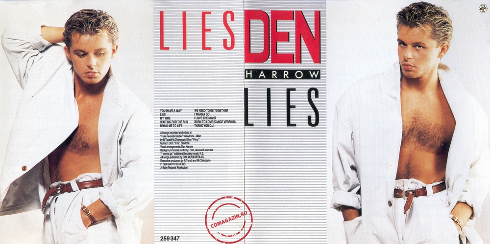 Audio CD: Den Harrow (1988) Lies