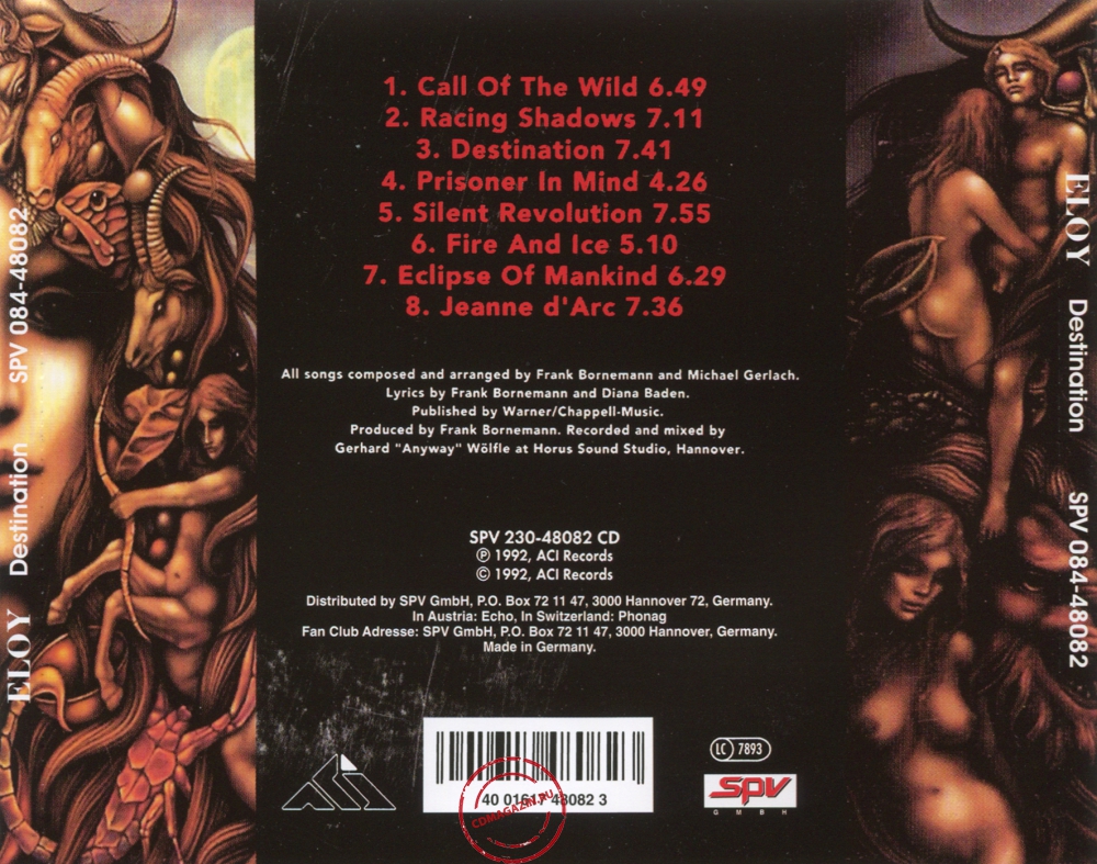 Audio CD: Eloy (1992) Destination Audio CD: Eloy (1992) Destination