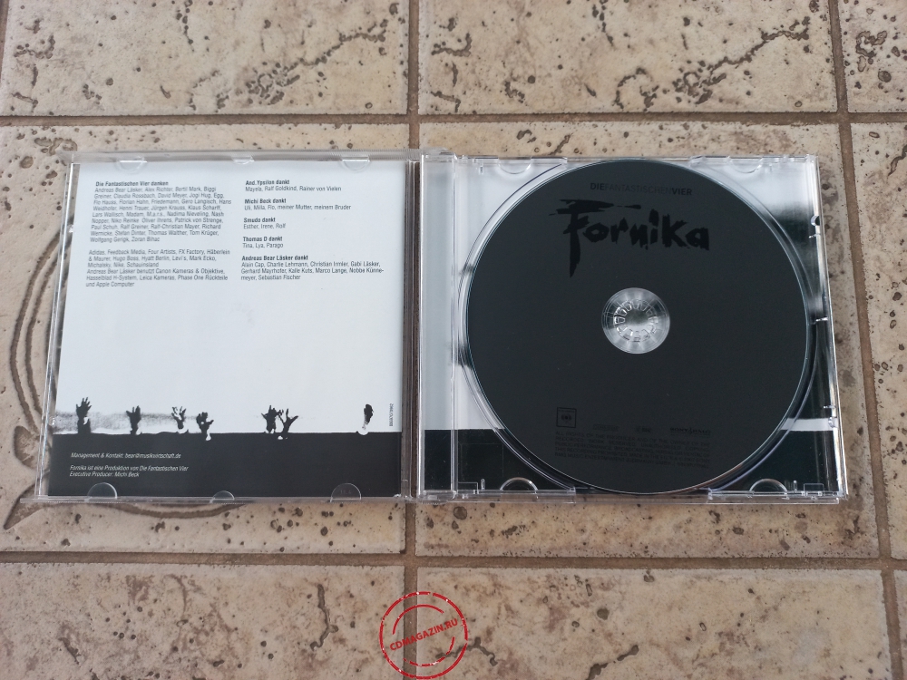 Audio CD: Die Fantastischen Vier (2007) Fornika