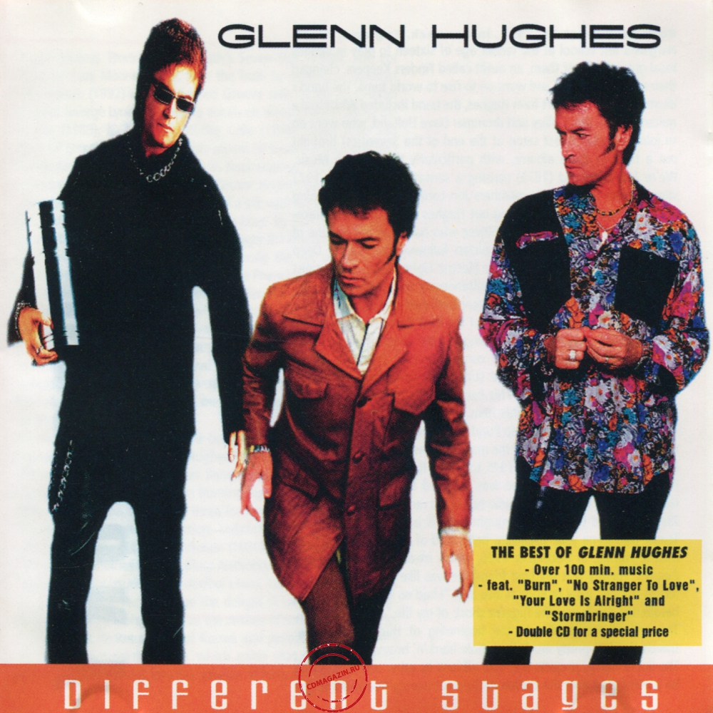Audio CD: Glenn Hughes (2002) Different Stages