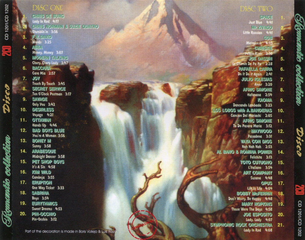 Audio CD: VA Romantic Collection (1999) Disco Audio CD: VA Romantic Collection (1999) Disco