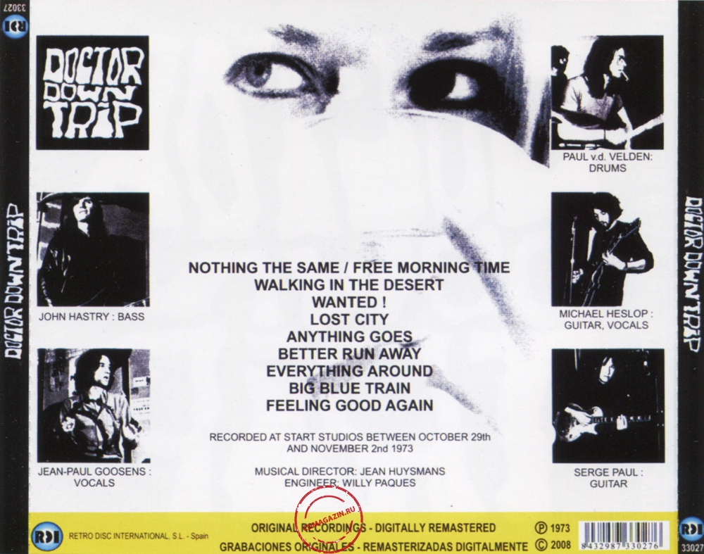 Audio CD: Doctor Downtrip (1973) Doctor Down Trip Audio CD: Doctor Downtrip (1973) Doctor Down Trip