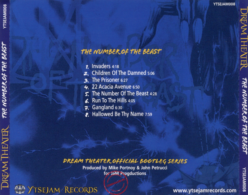 Audio CD: Dream Theater (2002) The Number Of The Beast