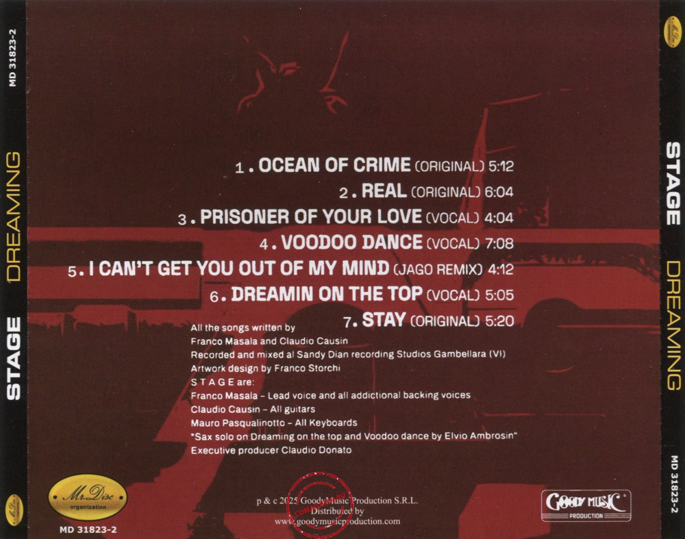 Audio CD: Stage (2) (2025) Dreaming