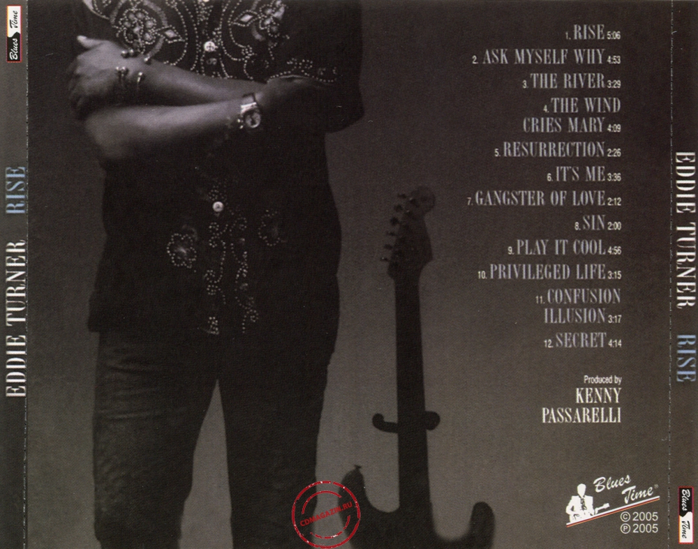 Audio CD: Eddie Turner (2005) Rise Audio CD: Eddie Turner (2005) Rise