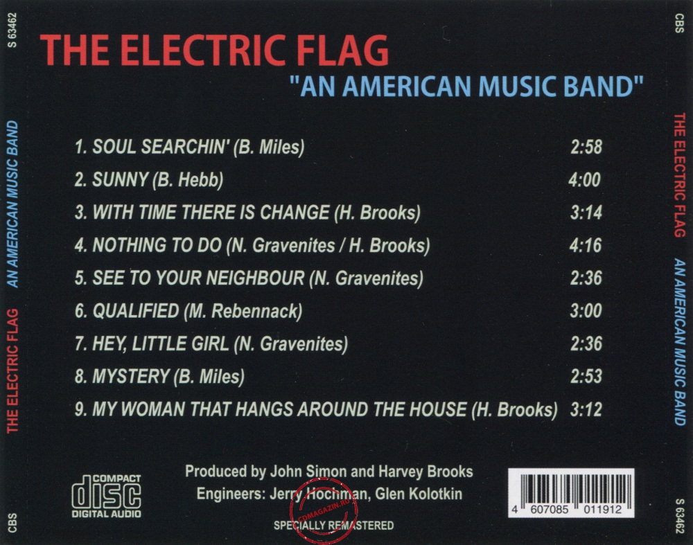 Audio CD: Electric Flag (1968) An American Music Band Audio CD: Electric Flag (1968) An American Music Band