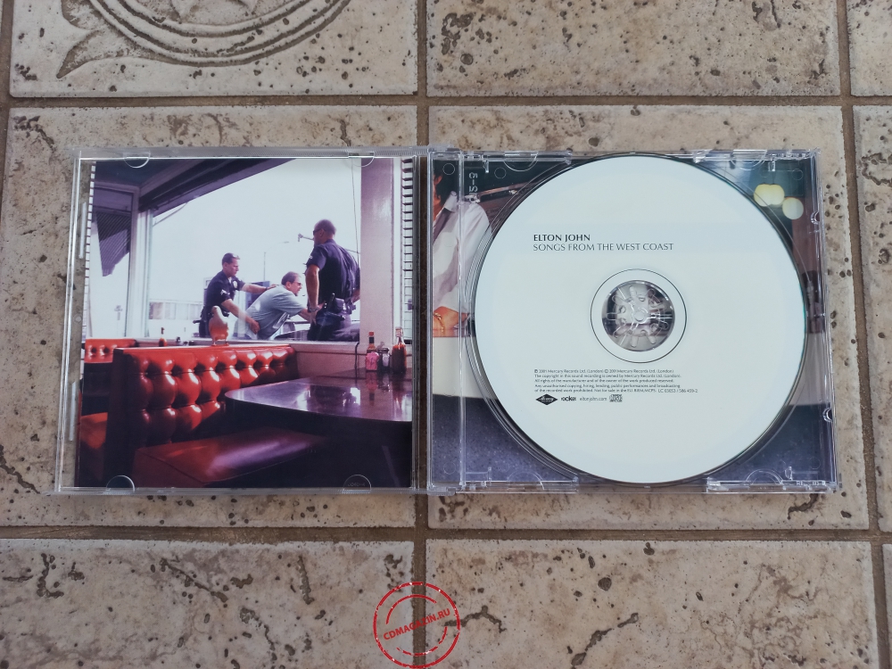 Audio CD: Elton John (2001) Songs From The West Coast Audio CD: Elton John (2001) Songs From The West Coast