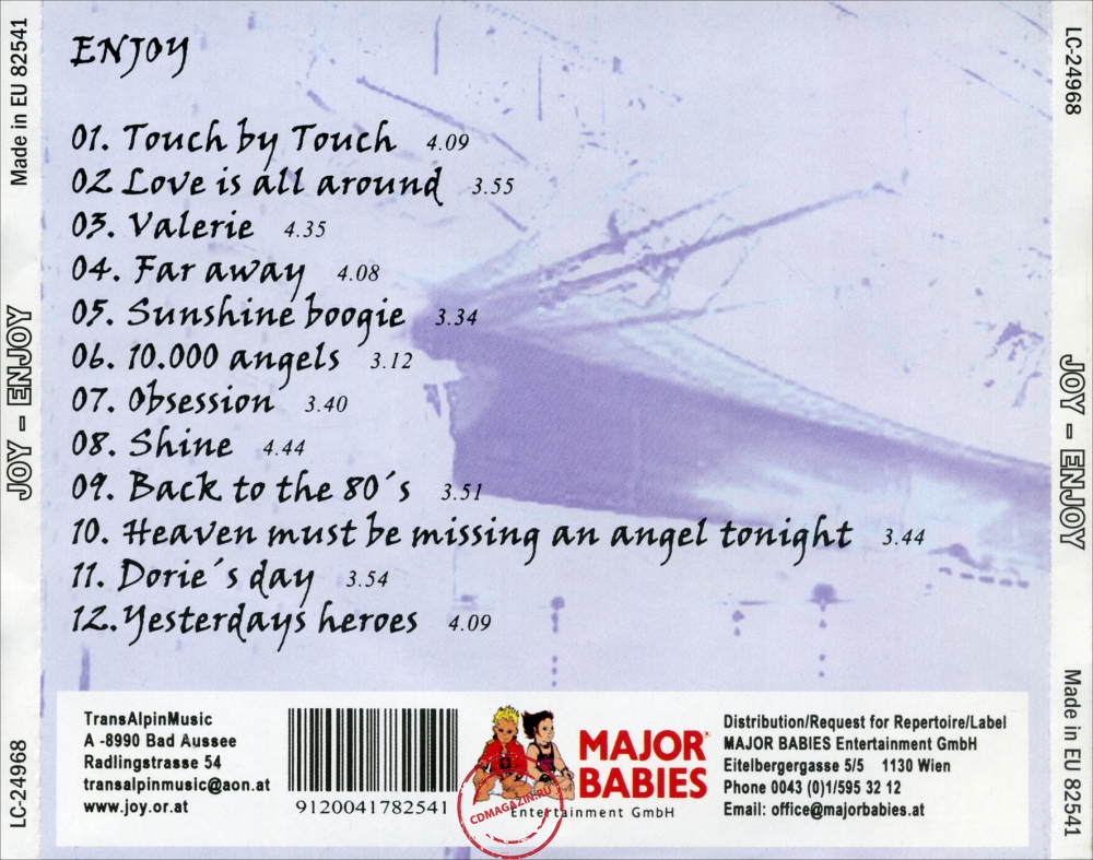 Audio CD: Joy (9) (2011) Enjoy Audio CD: Joy (9) (2011) Enjoy