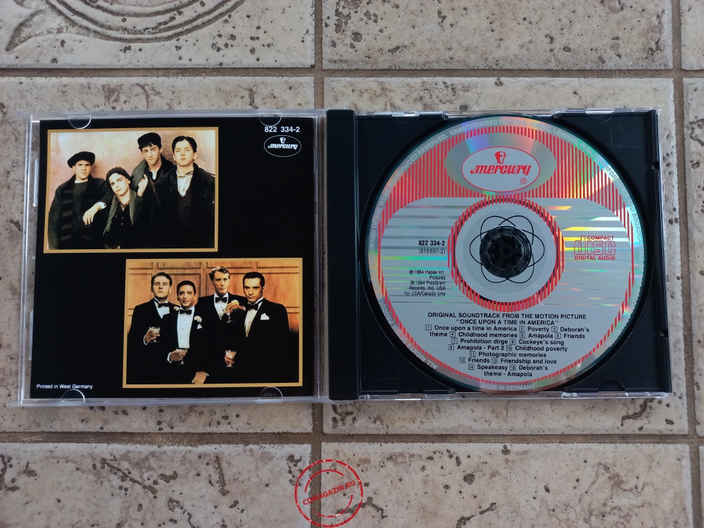Audio CD: Ennio Morricone (1984) Once Upon A Time In America (OST)