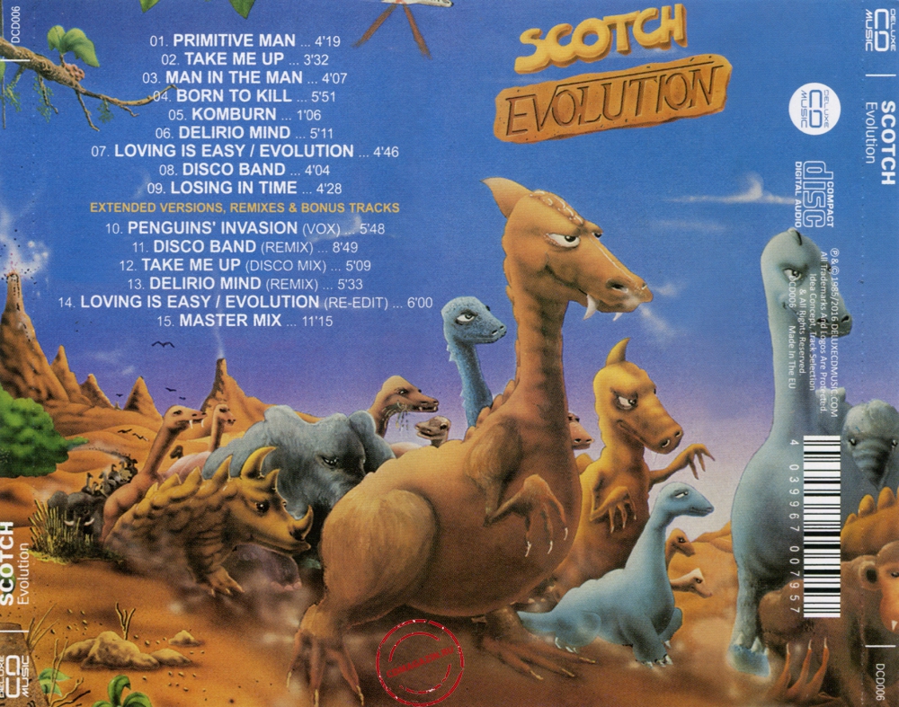 Audio CD: Scotch (1985) Evolution Audio CD: Scotch (1985) Evolution