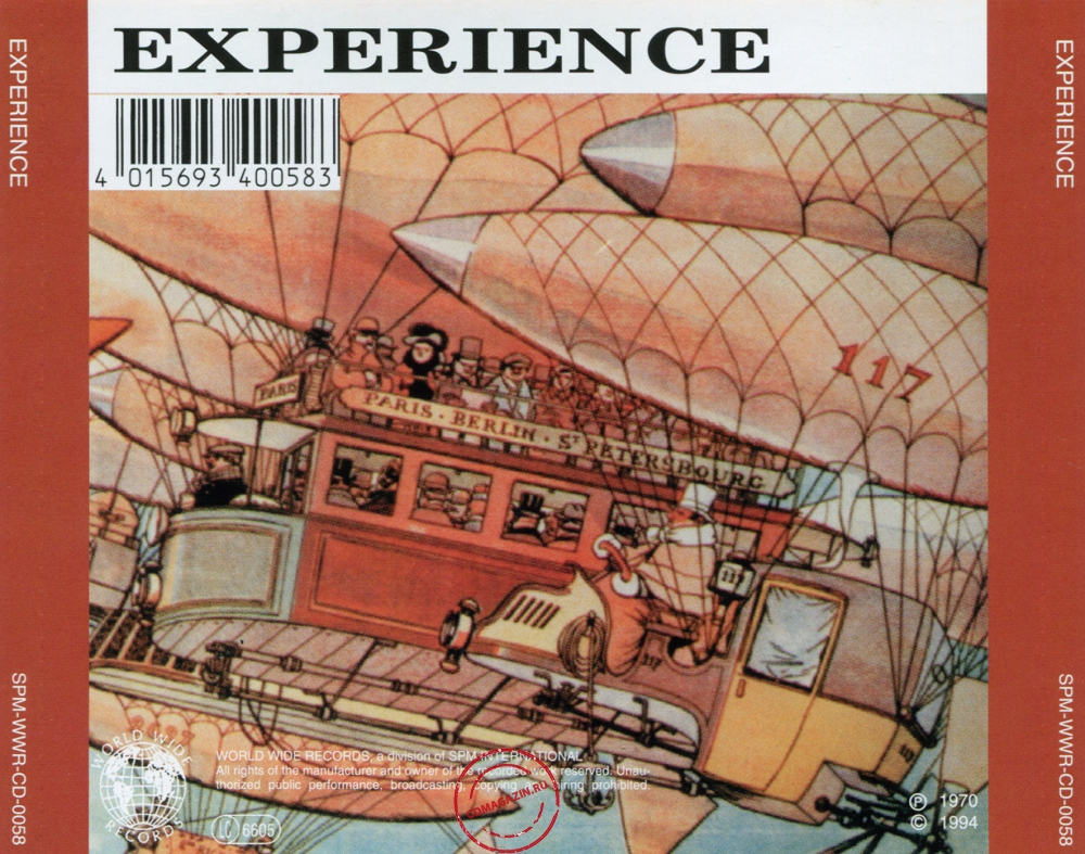 Audio CD: Experience (1971) Experience