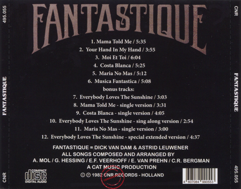Audio CD: Fantastique (1982) Fantastique Audio CD: Fantastique (1982) Fantastique