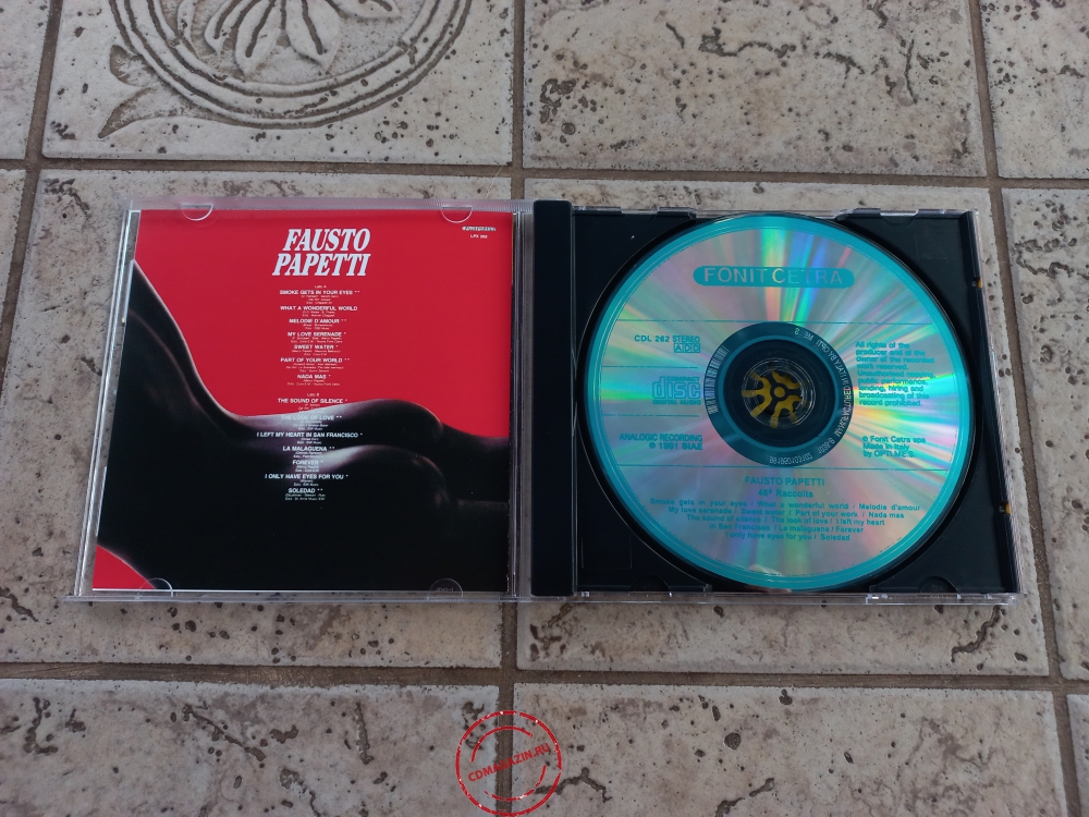 Audio CD: Fausto Papetti (1990) 48ª Raccolta