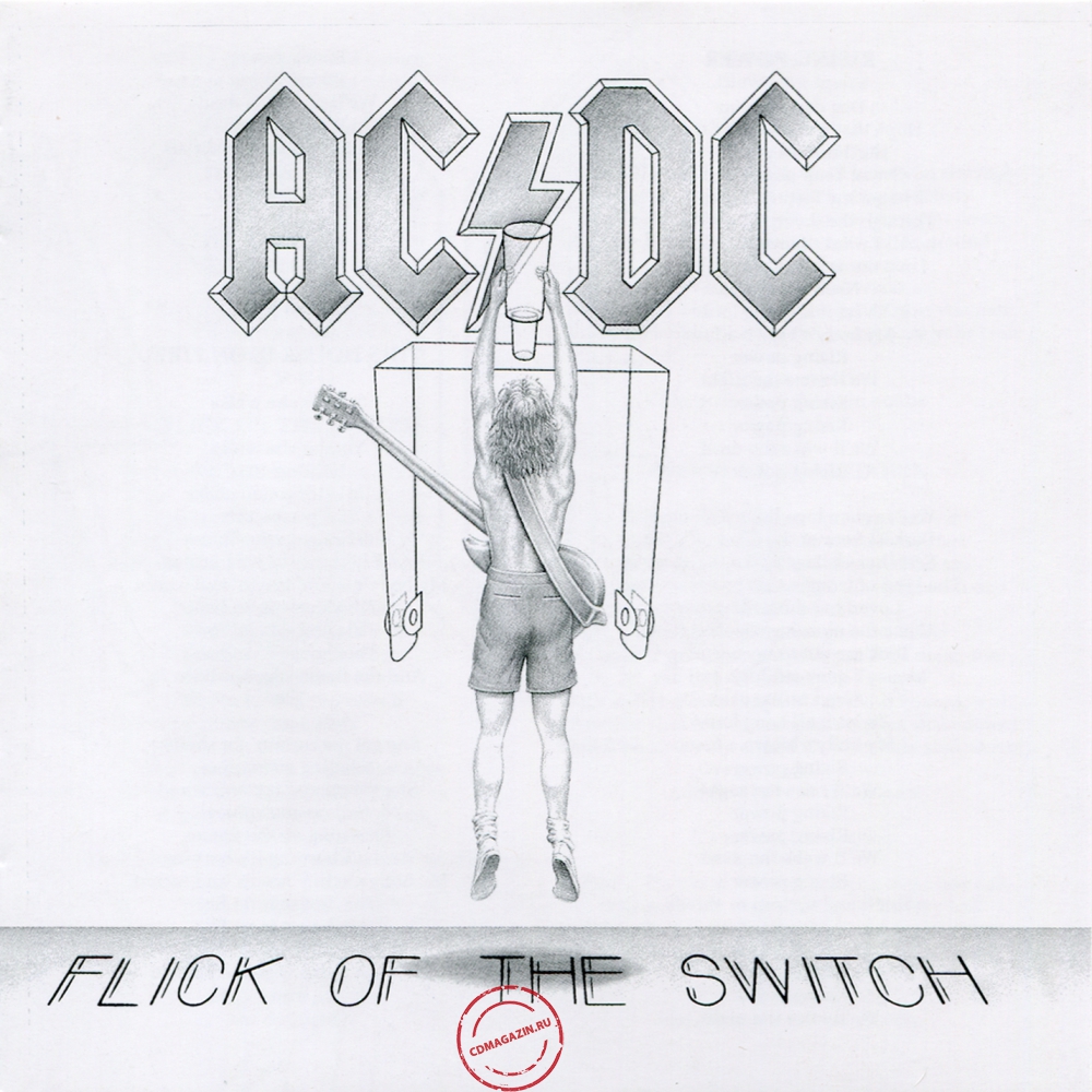 Audio CD: AC/DC (1983) Flick Of The Switch Audio CD: AC/DC (1983) Flick Of The Switch