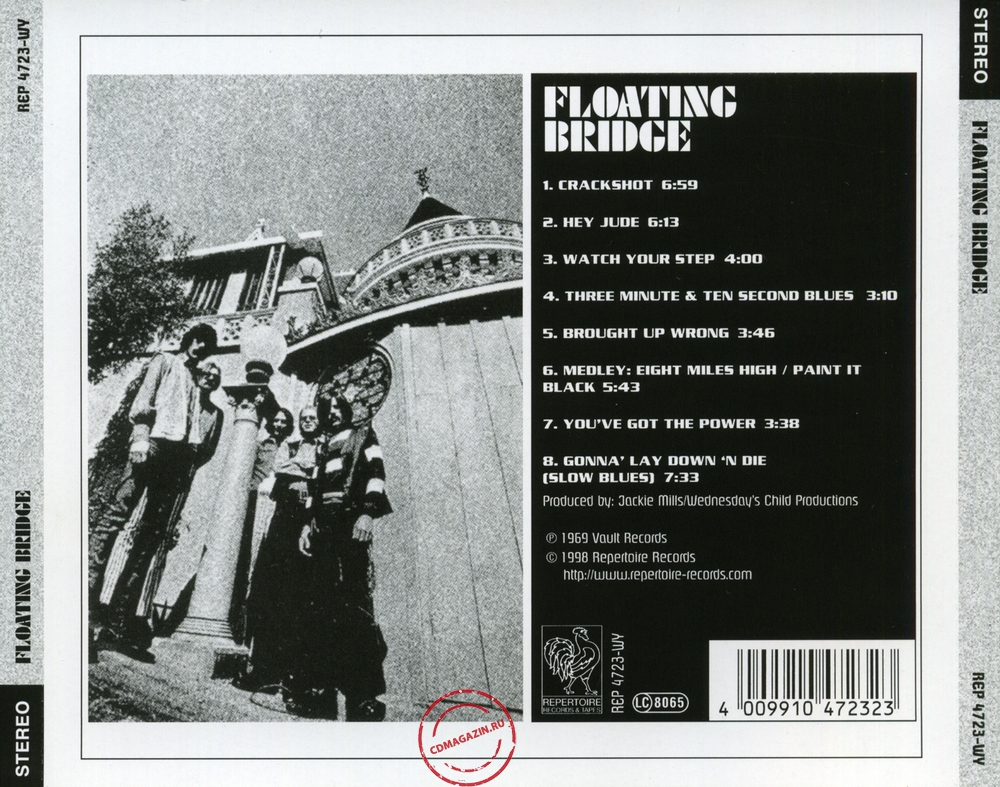 Audio CD: Floating Bridge (1969) Floating Bridge