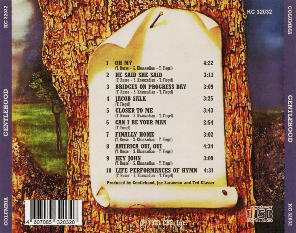 Audio CD: Gentlehood (1973) Gentlehood