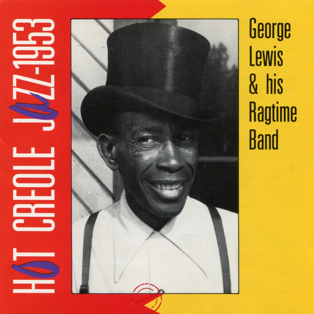 Audio CD: George Lewis Ragtime Band (1953) Hot Creole Jazz-1953