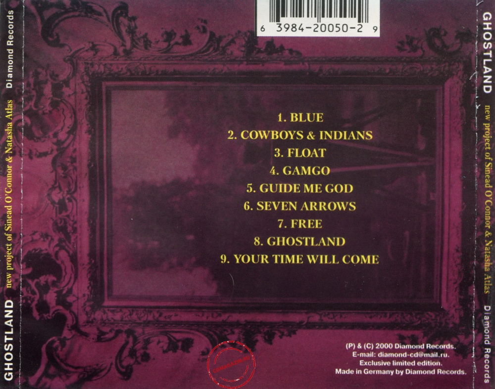 Audio CD: Ghostland (1998) Ghostland Audio CD: Ghostland (1998) Ghostland