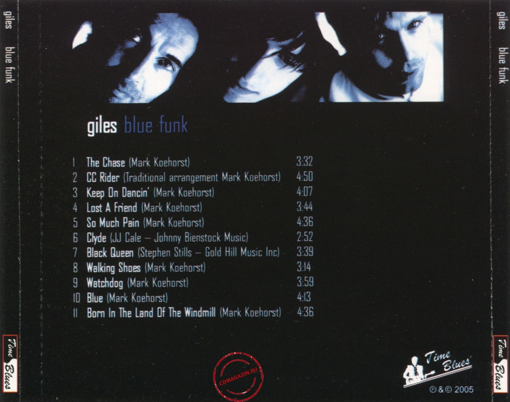 Audio CD: Giles (2005) Blue Funk
