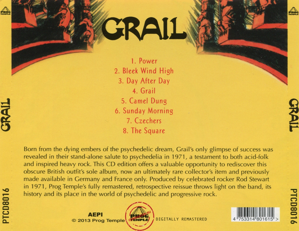 Audio CD: Grail (1970) Grail