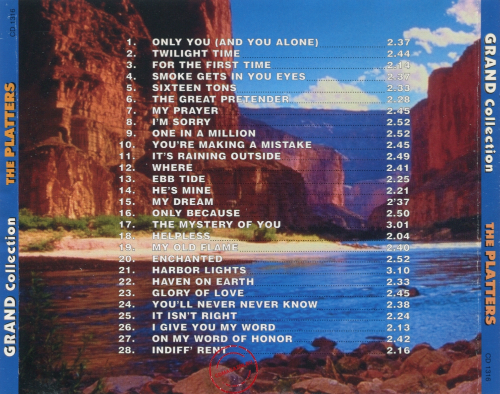 Audio CD: Platters (1997) Grand Collection Audio CD: Platters (1997) Grand Collection