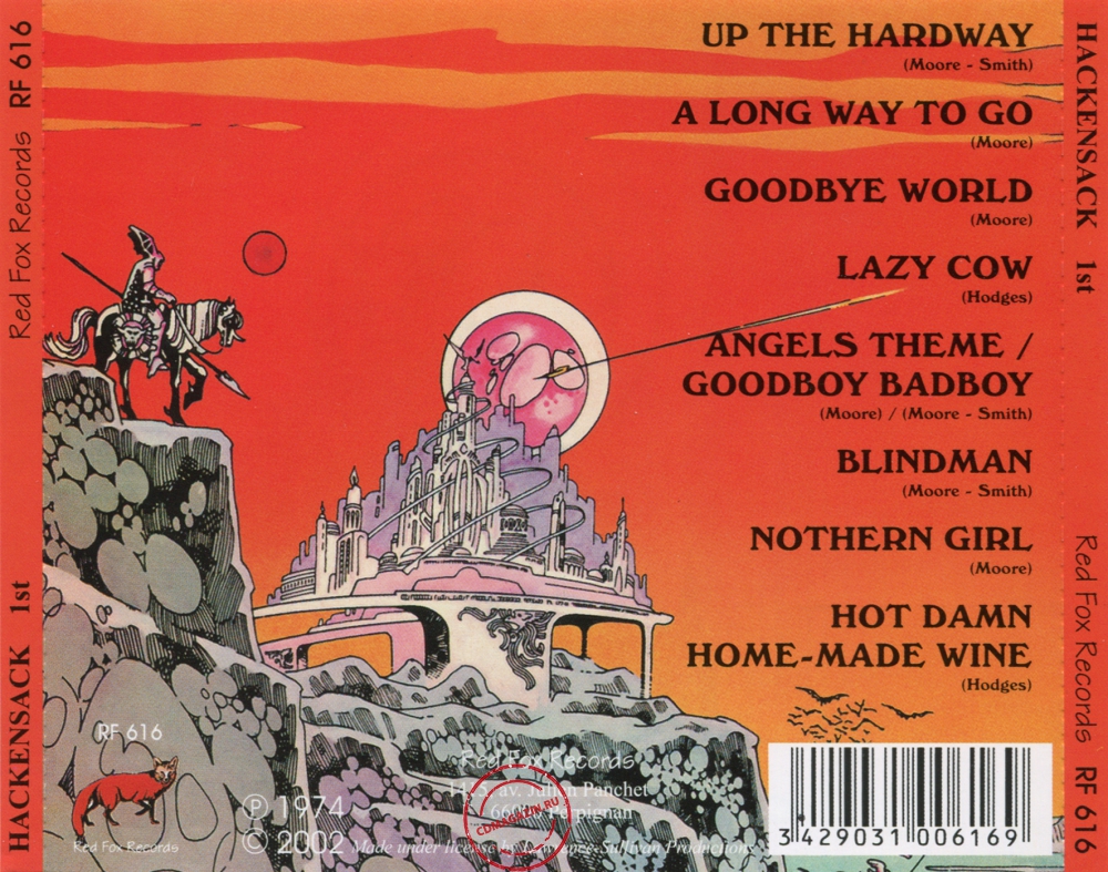 Audio CD: Hackensack (1974) Up The Hardway Audio CD: Hackensack (1974) Up The Hardway
