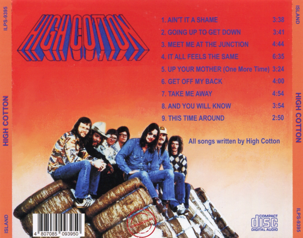 Audio CD: High Cotton (1975) High Cotton Audio CD: High Cotton (1975) High Cotton