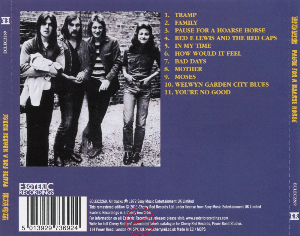 Audio CD: Home (2) (1971) Pause For A Hoarse Horse Audio CD: Home (2) (1971) Pause For A Hoarse Horse