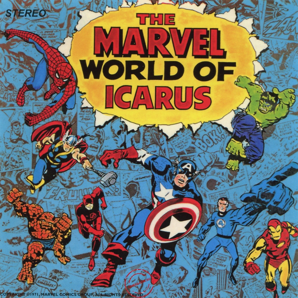 Audio CD: Icarus (9) (1972) The Marvel World Of Icarus Audio CD: Icarus (9) (1972) The Marvel World Of Icarus