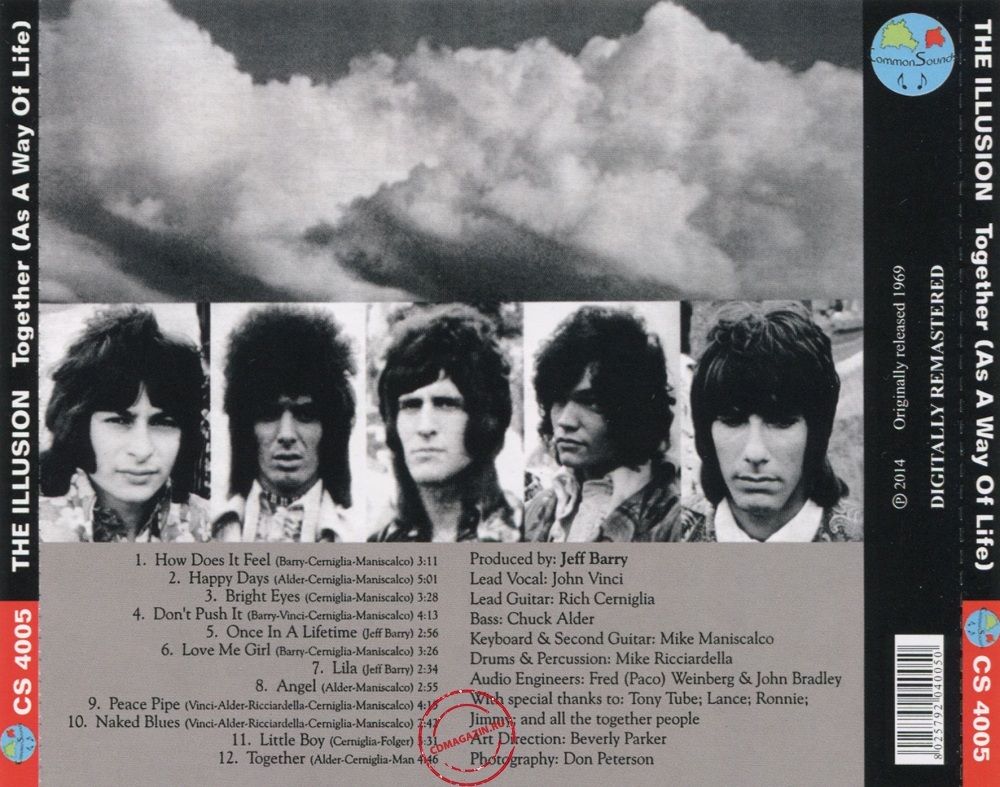 Audio CD: Illusion (1970) Together (As A Way Of Life) Audio CD: Illusion (1970) Together (As A Way Of Life)
