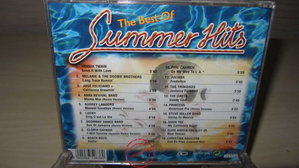 Audio CD: VA The Best Of Summer Hits (0) The Best Of Summer Hits Audio CD: VA The Best Of Summer Hits (0) The Best Of Summer Hits