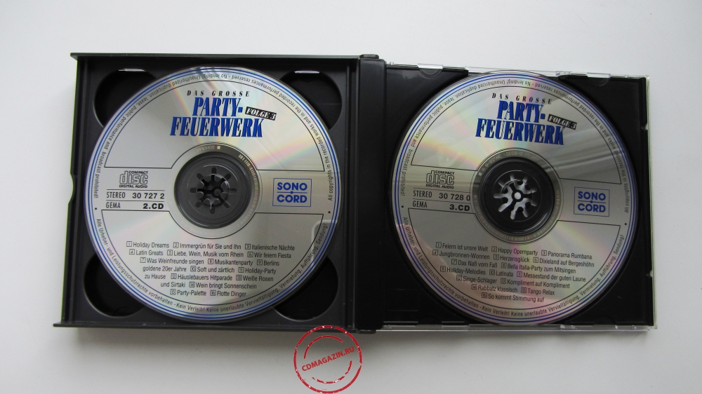 Audio CD: VA Das Grosse Party-Feuerwerk (0) Folge 3 Audio CD: VA Das Grosse Party-Feuerwerk (0) Folge 3