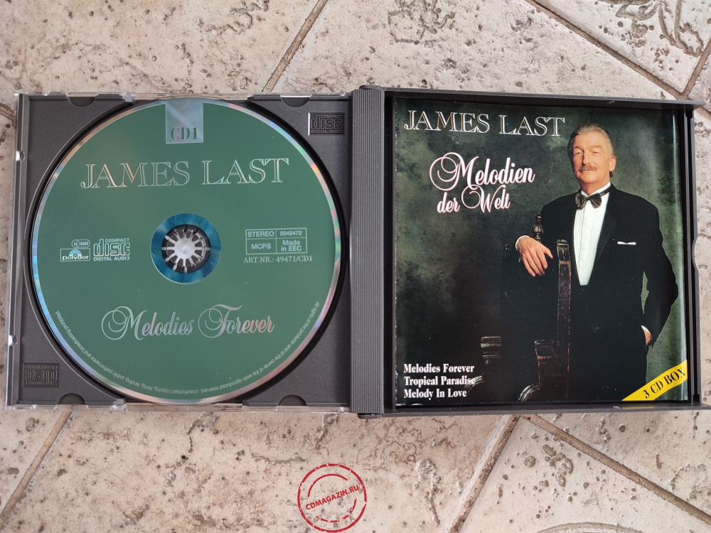 Audio CD: James Last (1996) Melodien Der Welt