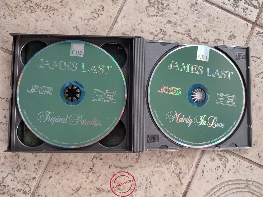 Audio CD: James Last (1996) Melodien Der Welt