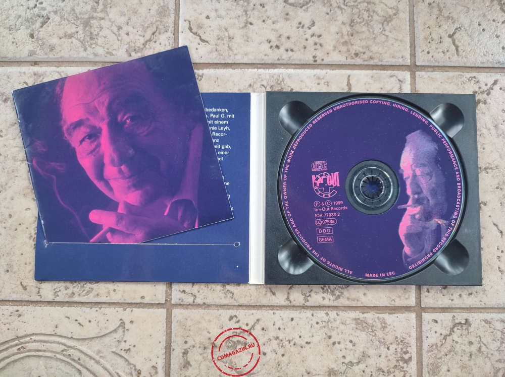 Audio CD: Paul Kuhn Trio (1999) My World Of Music (Live At The King Kamehameha)