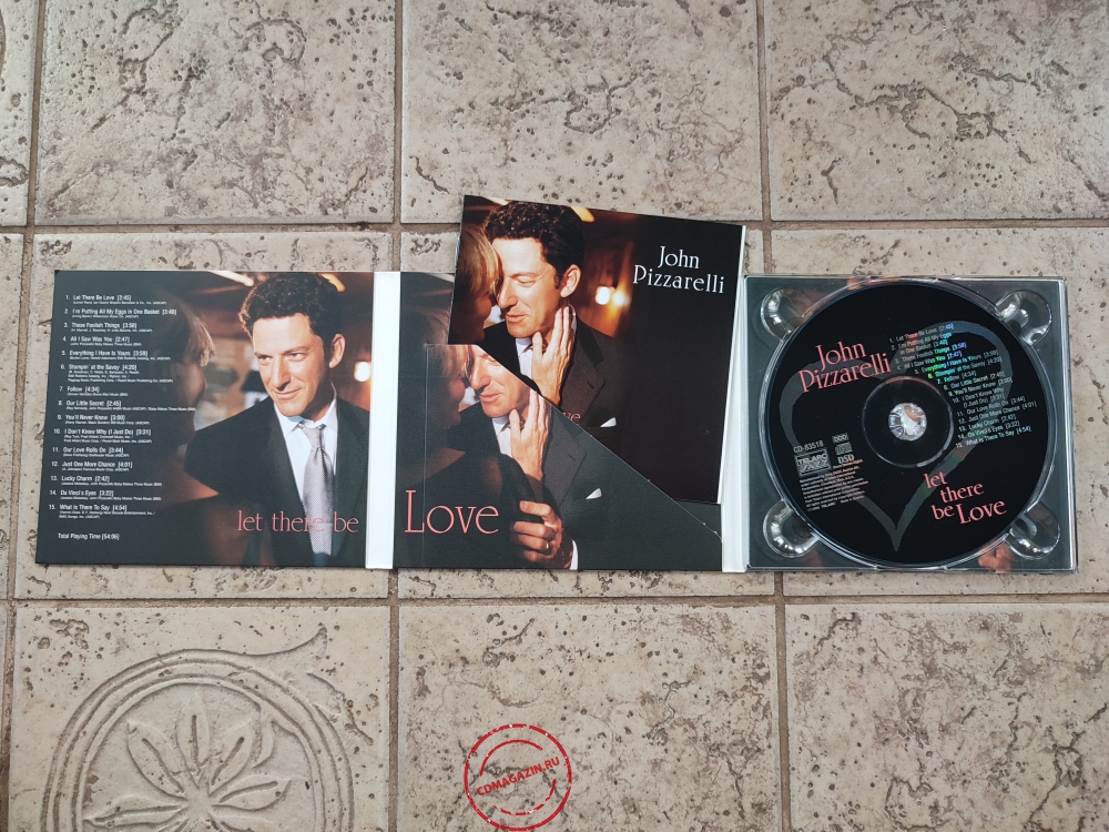 Audio CD: John Pizzarelli (2000) Let There Be Love