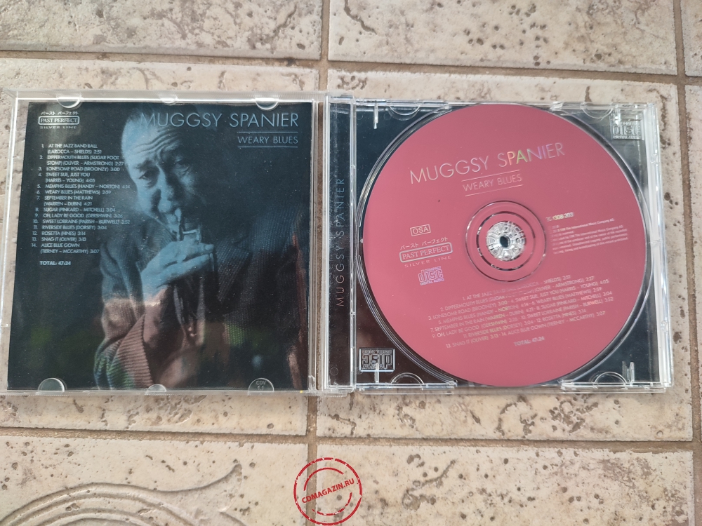 Audio CD: Muggsy Spanier (2000) Weary Blues