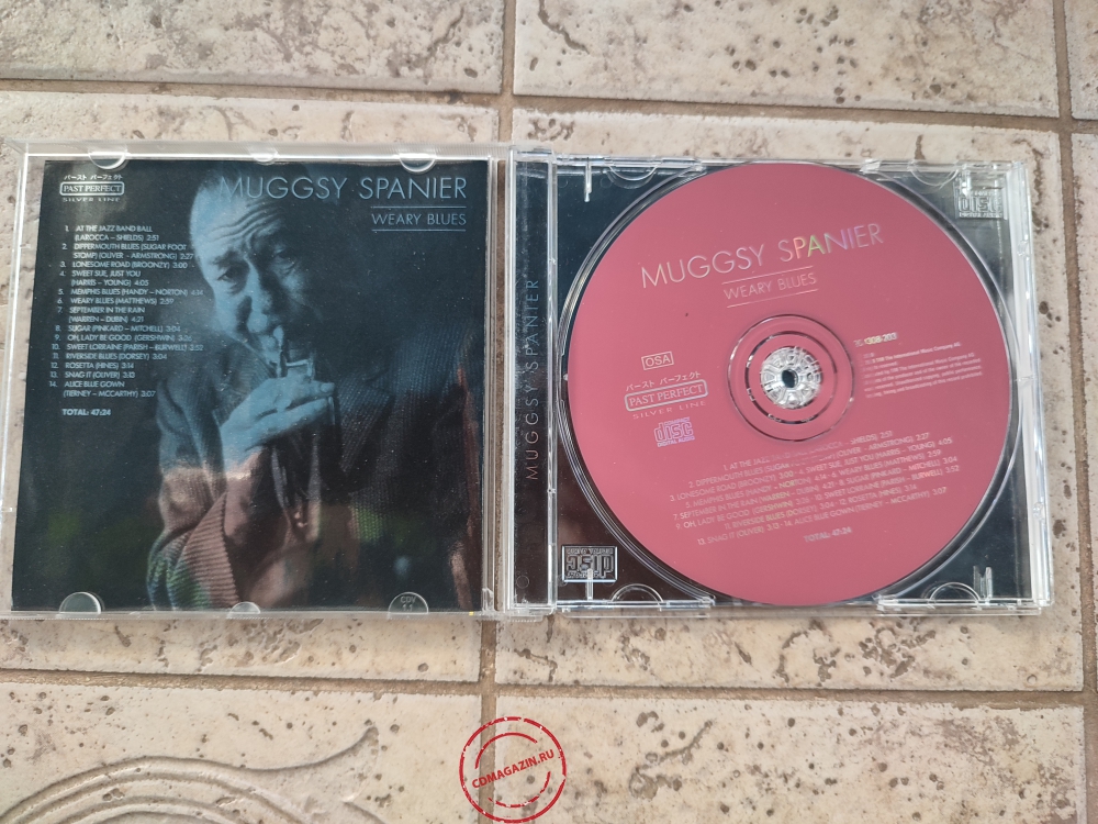 Audio CD: Muggsy Spanier (2000) Weary Blues Audio CD: Muggsy Spanier (2000) Weary Blues
