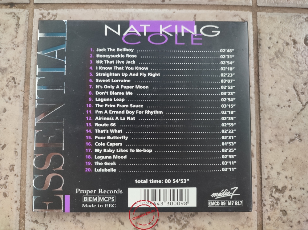 Audio CD: Nat King Cole (1998) Nat King Cole Audio CD: Nat King Cole (1998) Nat King Cole