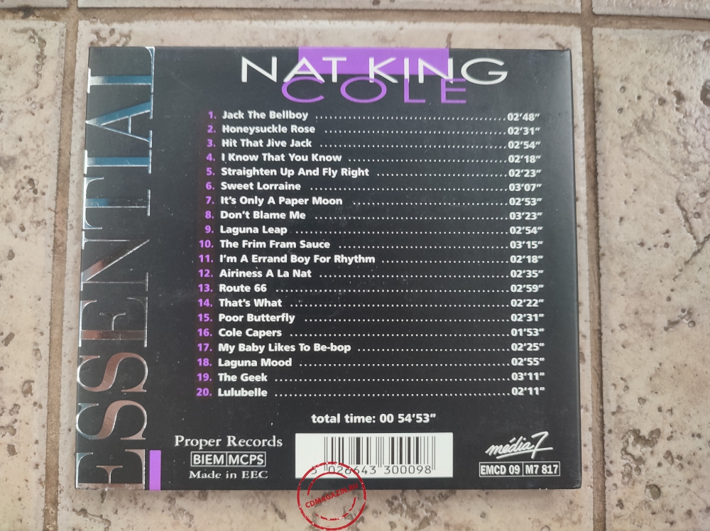 Audio CD: Nat King Cole (1998) Nat King Cole