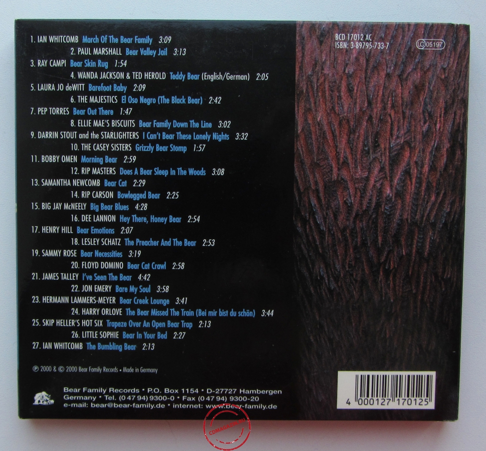 Audio CD: VA Barenstark (2000) Bear Essentials Audio CD: VA Barenstark (2000) Bear Essentials