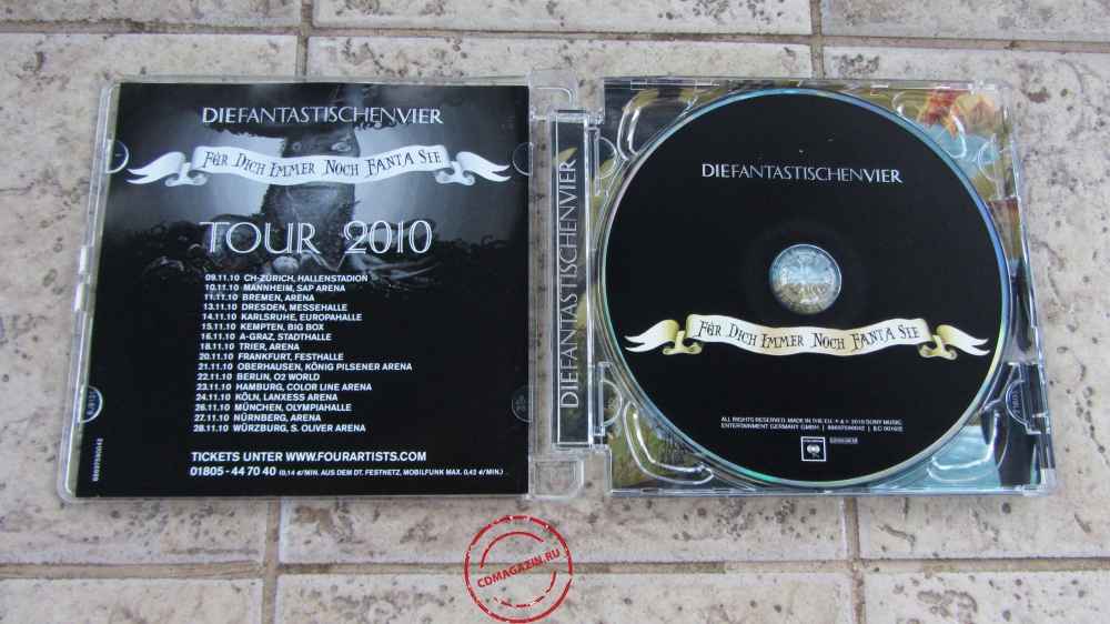 Audio CD: Die Fantastischen Vier (2010) Fur Dich Immer Noch Fanta Sie