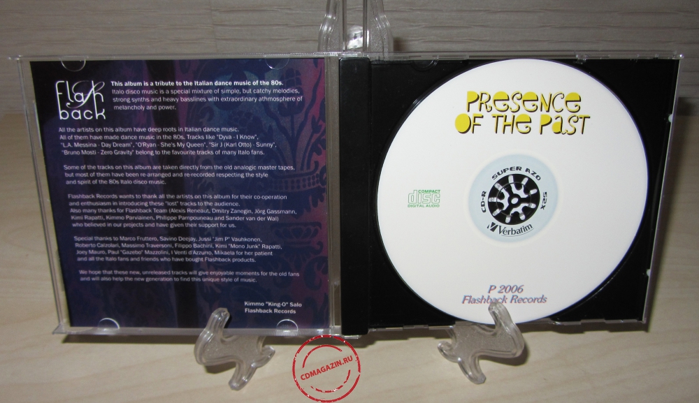 Audio CD: VA Presence Of The Past (2006) Vol. 1 Audio CD: VA Presence Of The Past (2006) Vol. 1
