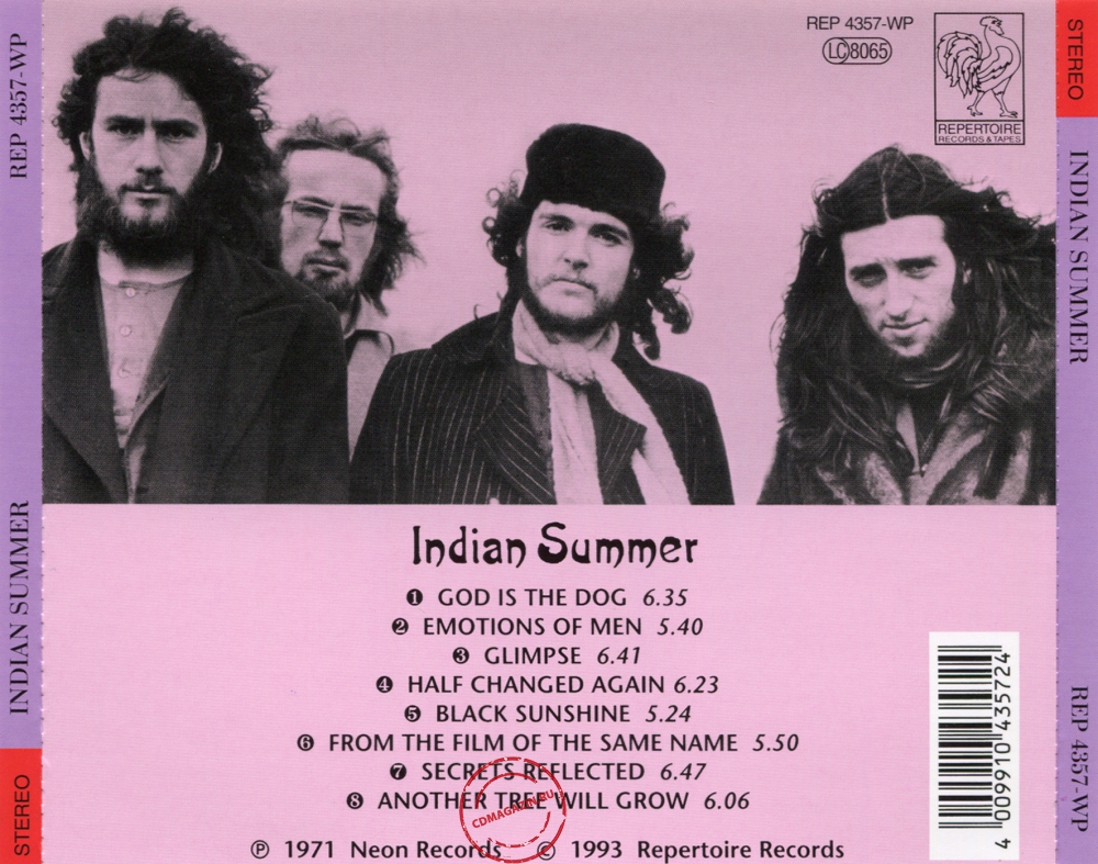 Audio CD: Indian Summer (3) (1971) Indian Summer Audio CD: Indian Summer (3) (1971) Indian Summer