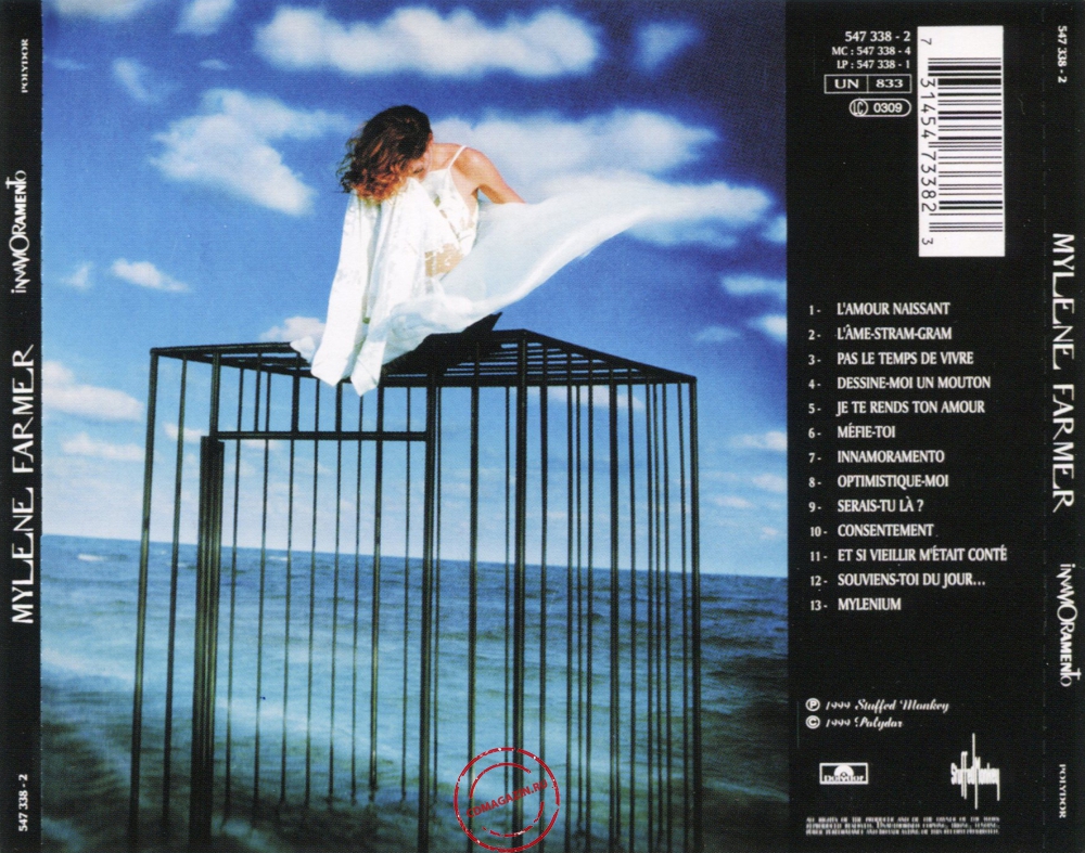 Audio CD: Mylene Farmer (1999) Innamoramento