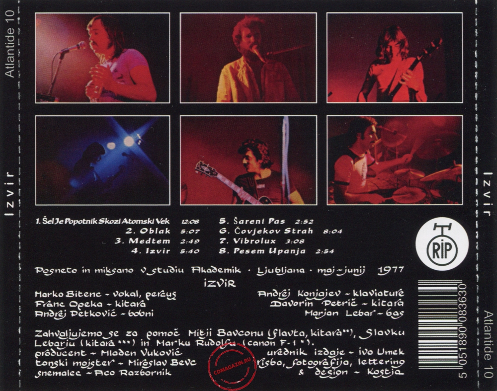 Audio CD: Izvir (1977) Izvir