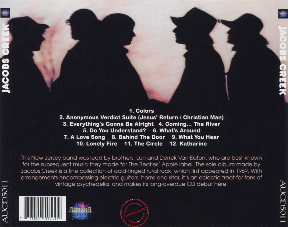 Audio CD: Jacobs Creek (1969) Jacobs Creek Audio CD: Jacobs Creek (1969) Jacobs Creek