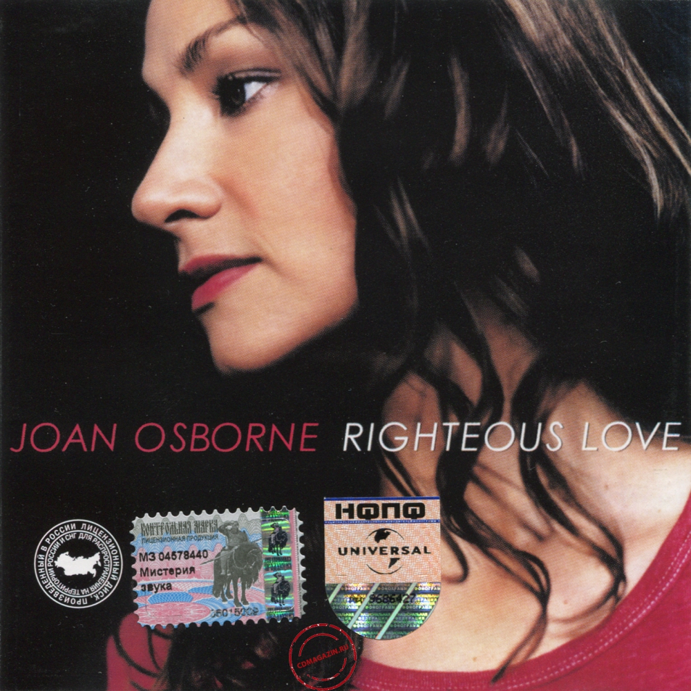 Audio CD: Joan Osborne (2000) Righteous Love Audio CD: Joan Osborne (2000) Righteous Love