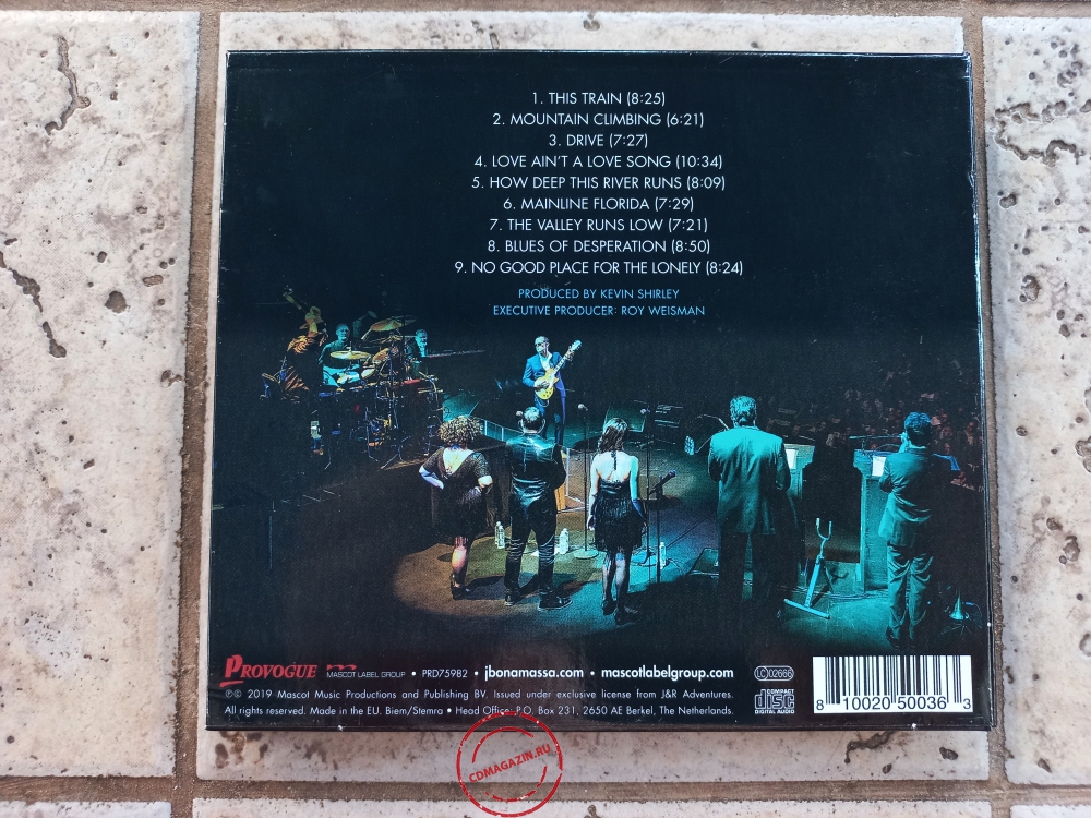 Audio CD: Joe Bonamassa (2019) Live At The Sydney Opera House